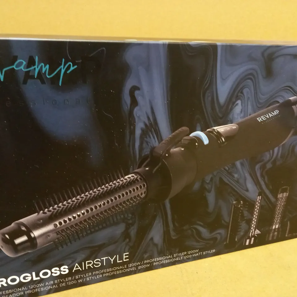 BOXED REVAMP PROGLOSS AIRSTYLE PROFESSIONAL 1200W AIR STYLER