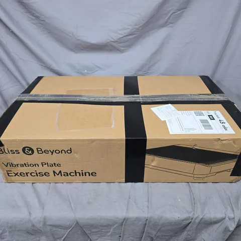 BOXED BLISS & BEYOND VIBRATION PLATE EXERCISE MACHINE
