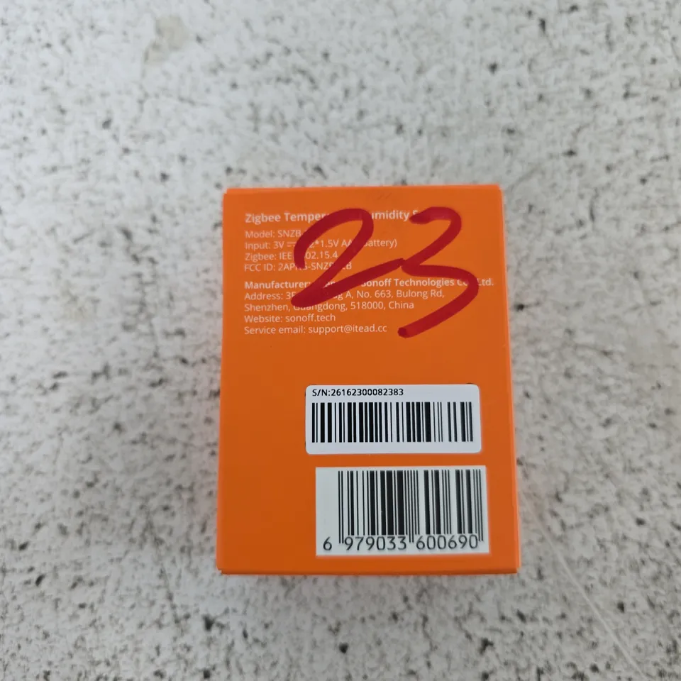 SONOFF AIRGUARD TH LITE ZIGBEE TEMPERATURE & HUMIDITY SENSOR (BOXED)