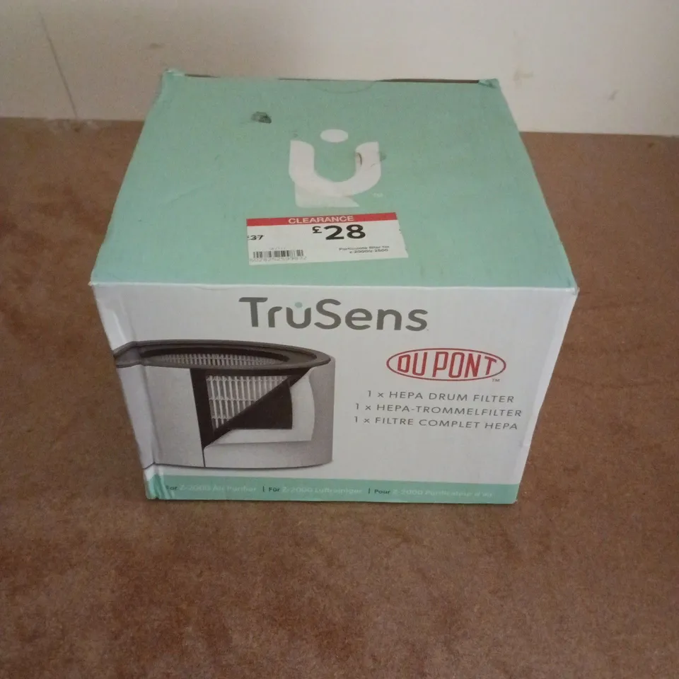BOXED AND SEALED TRUSENS DUPONT HEPA DRUM FILTER