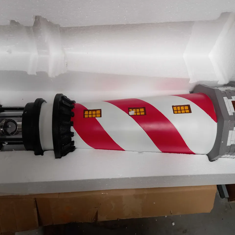 GARDEN REFLECTIONS XL SOLAR ROTATING 80CM LIGHTHOUSE