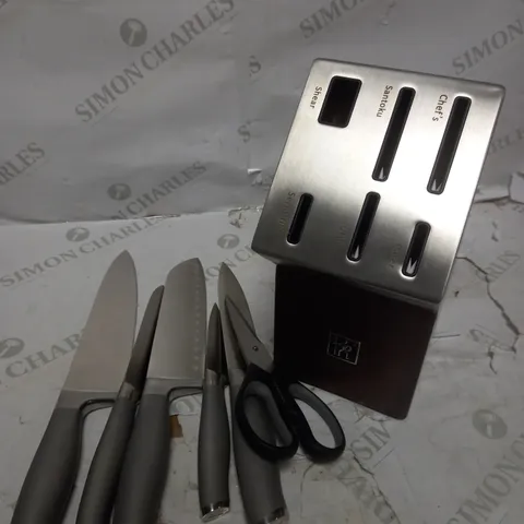 HENCKELS MODERNIST FORGED SELF SHARPENING BLOCK
