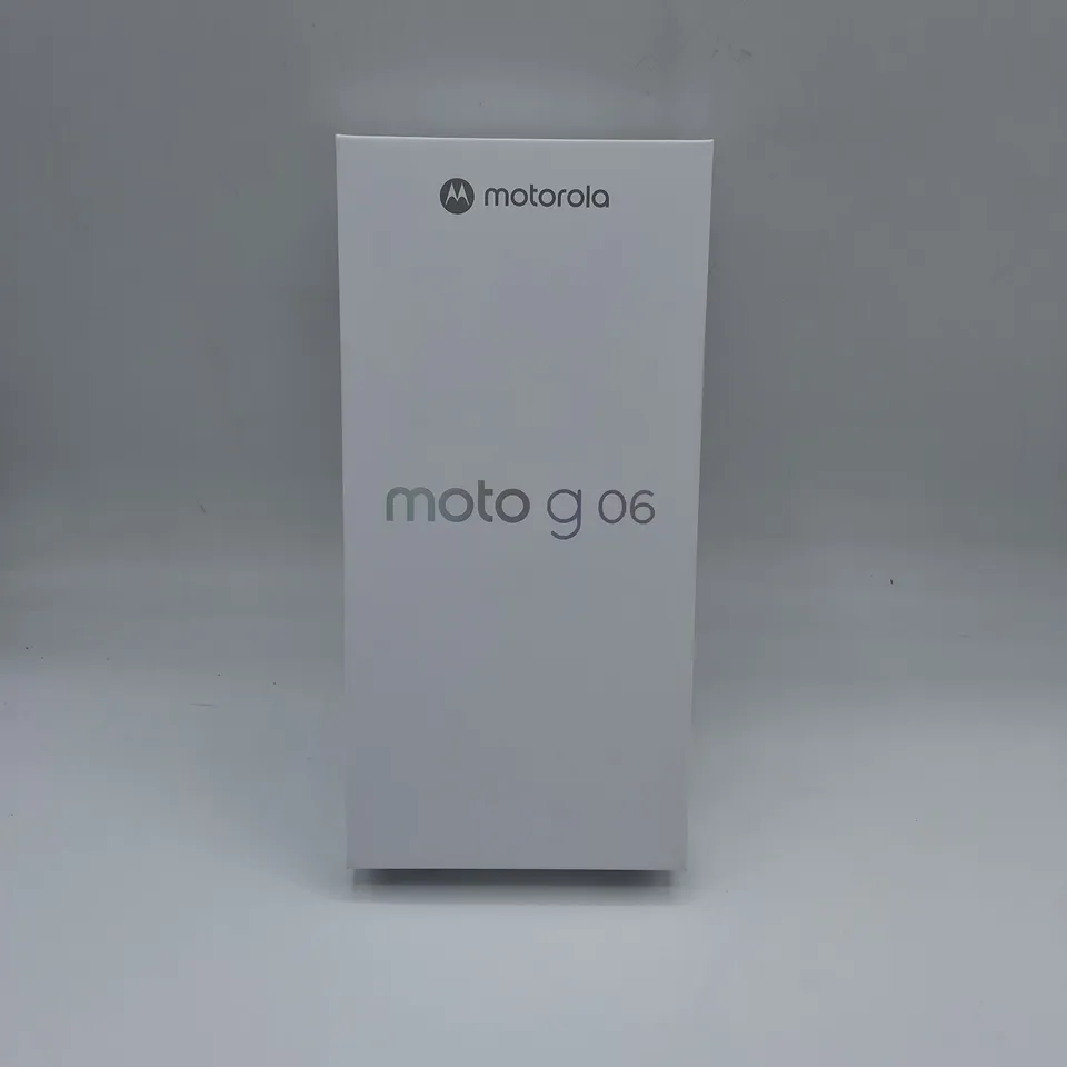 BOXED MOTOROLA MOTO G06 4GB+64GB IN TAPESTRY BLUE - XT2535-3