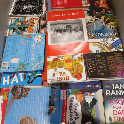 LARGE QUANTITY OF ASSORTED FICTION AND NON FICTION BOOKS