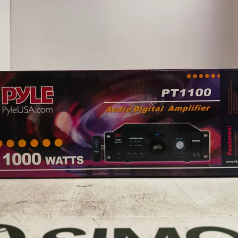 PYLE PT1100 AUDIO DIGITAL AMPLIFIER – 1000 WATTS – BOXED