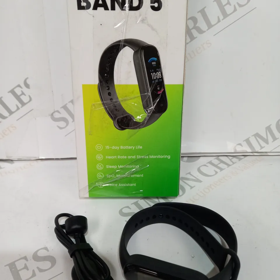BOXED AMAZFIT BAND 5 SMART BAND/FITNESS TRACKERS WITH VOICE ASSISTANT 