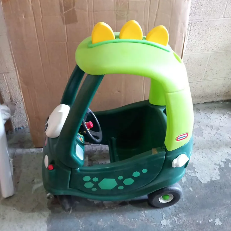 LITTLE TIKES COZY COUPE DINO - COLLECTION ONLY 