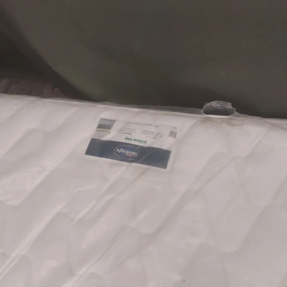 QUALITY BAGGED SILENTNIGHT MIRACOIL PILLOWTOP 5' KINGSIZE MATTRESS  RRP £499