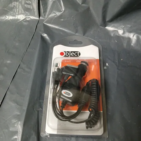 BOX OF APPROXIMATELY 50 ASSORTED ELECTRICAL ITEMS INCLUDING 5 IN 1 CAR CHARGER , TYPE C LIGHTNING CABLE AND ALUMINUM DUAL ADAPTER 