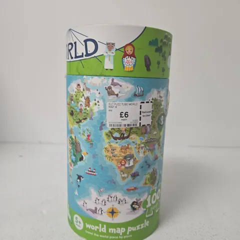ELC WORLD MAP PUZZLE TUBE – 5+