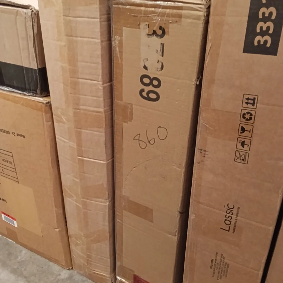 BOXED BELIANI BRADLEY STORAGE UNIT - BLACK (1 BOX) 
