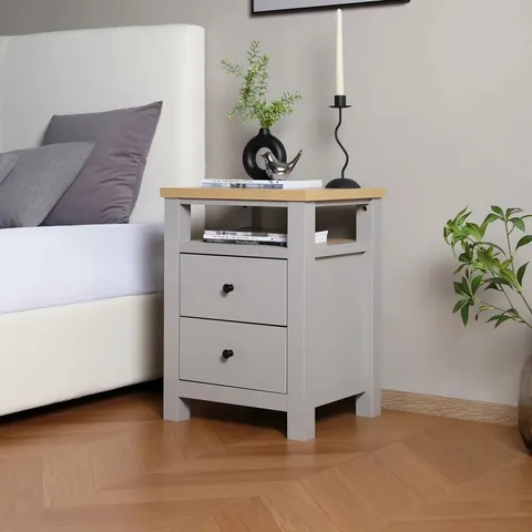 BOXED NIGHTSTAND 