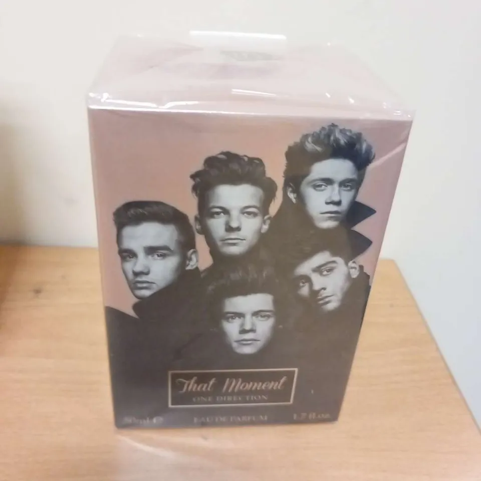 BOXED AND SEALED ONE DIRECTION THAT MOMENT EAU DE PARFUM 50ML