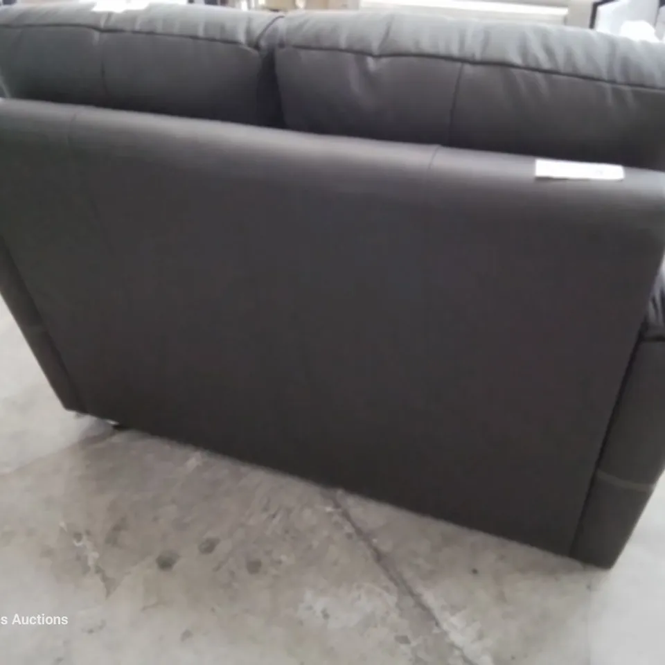 QUALITY BRITISH DESIGNER & MANUFACTURED G PLAN HURST TWO SEATER SOFA CAMBRIDGE BUFFALO LEATHER