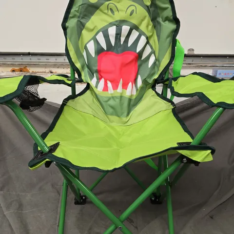 CHILDRENS DINO CAMPING CHAIR 