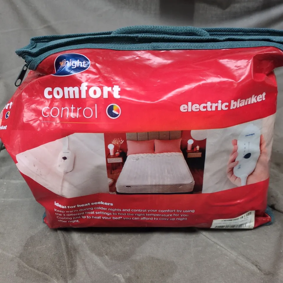 SILENTNIGHT COMFORT CONTROL ELECTRIC BLANKET SINGLE