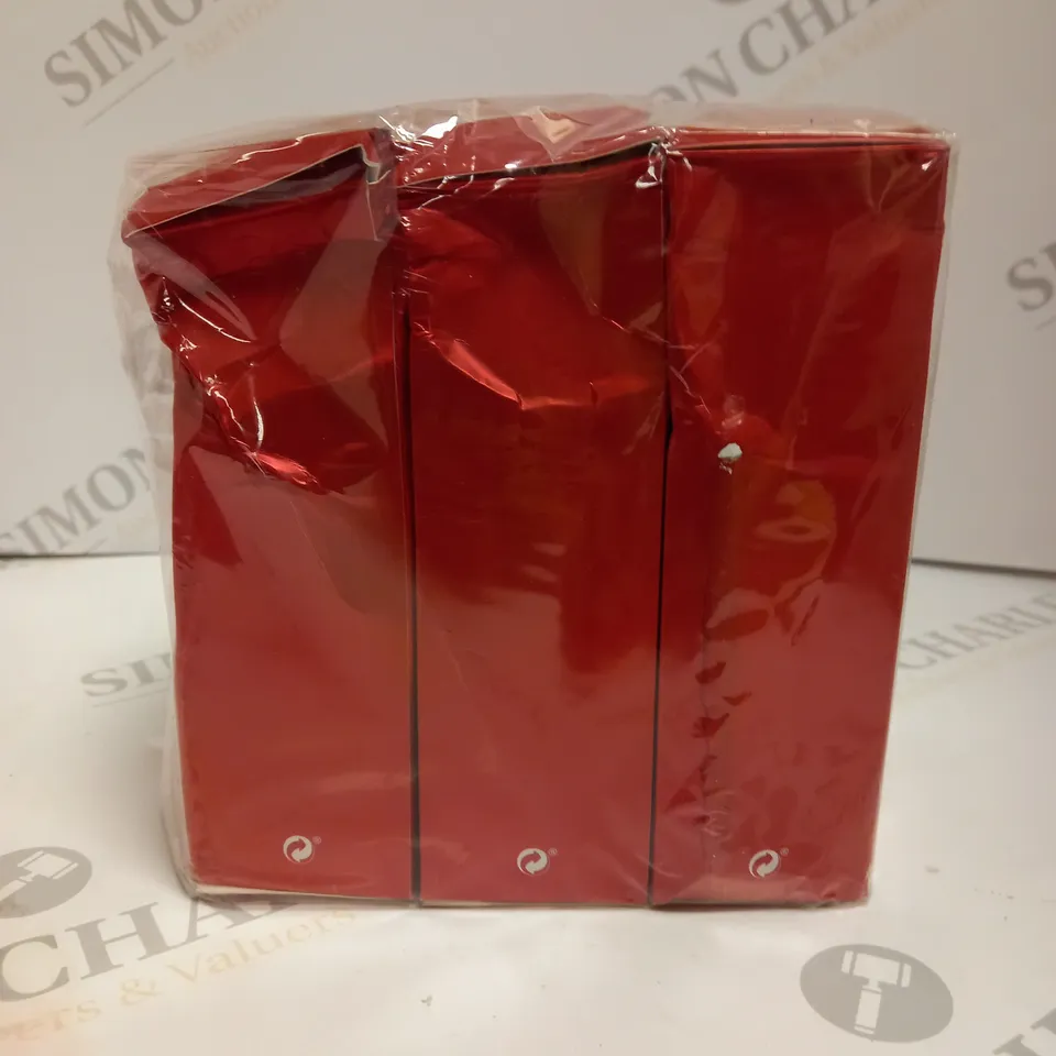 3 BOXED AND SEALED REVLON CHARLIE RED EAU DE TOILETTE 100ML