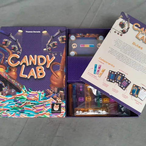 BOXED CANDY LAB GAME