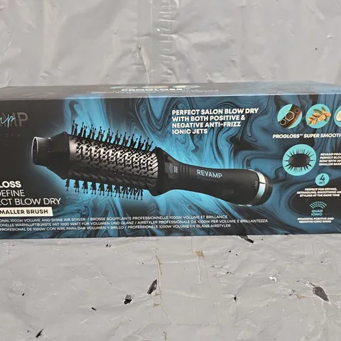 BOXED REVAMP PROFESSIONAL PROGLOSS PRO DEFINE PERFECT BLOW DRY DR-1950A-GB