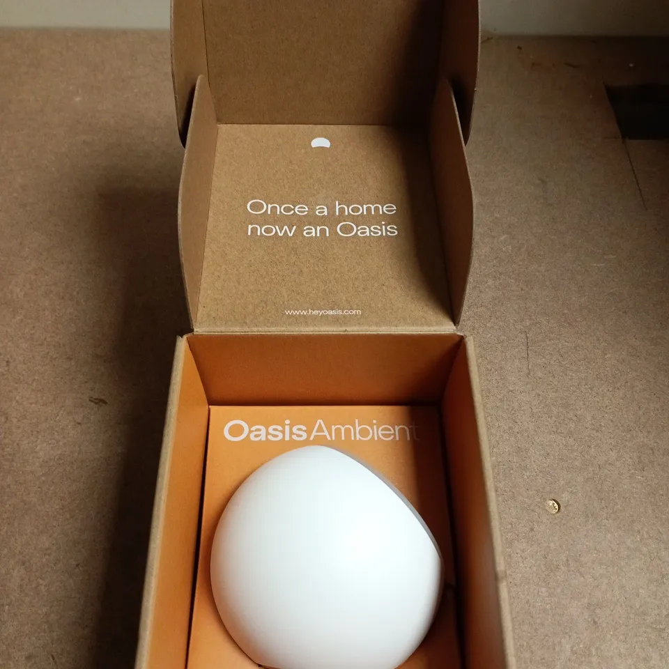 OASISAMBIENT AMBIENT LIGHT ORB – BOXED