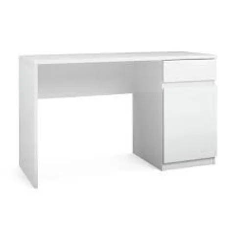 BOXED KENORA OFFICE DESK - WHITE