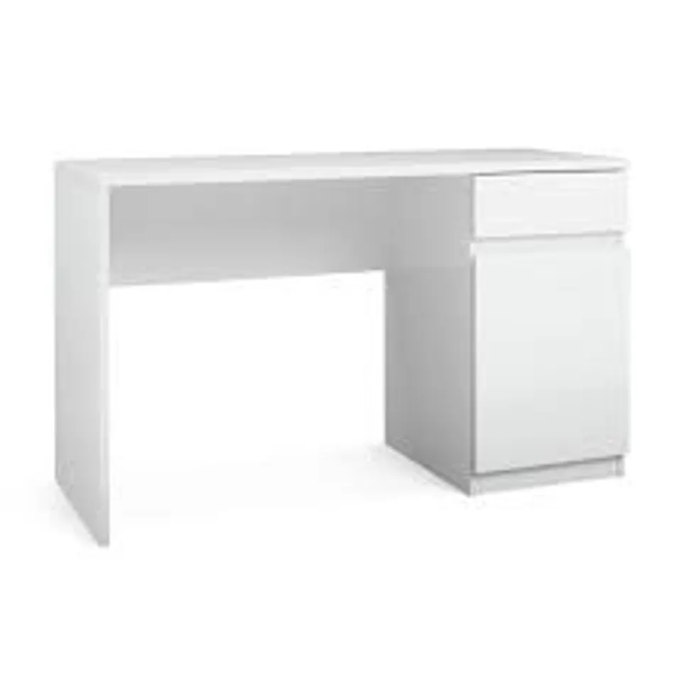 BOXED KENORA OFFICE DESK - WHITE
