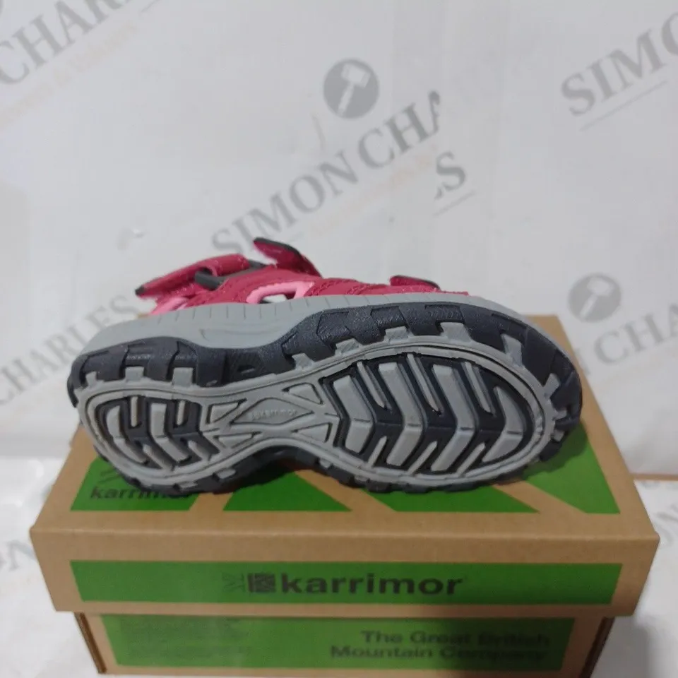 BOXED KARRIMOR ANTIBES INFANT SANDALS - SIZE 23.5 KIDS