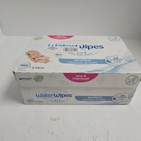 BOXED WATERWIPES 6 PACK