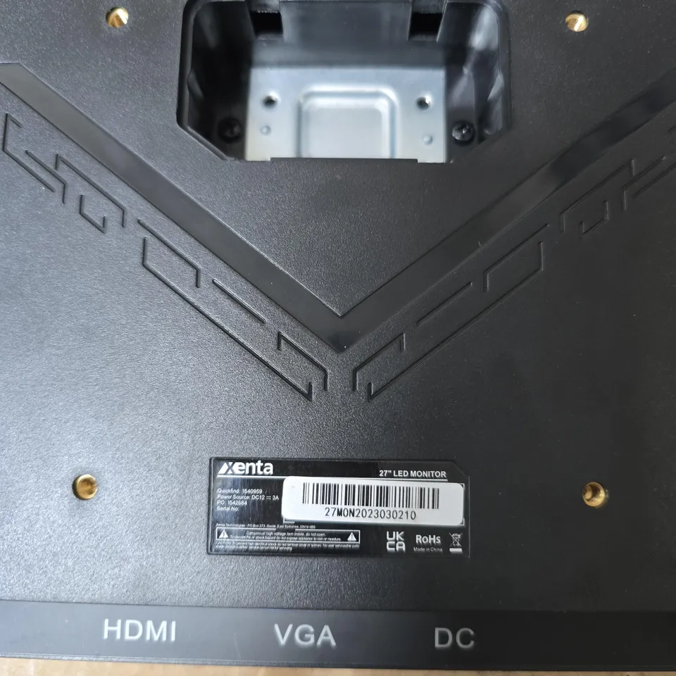 XENTA 27MON 27-INCH LED MONITOR – HDMI & VGA