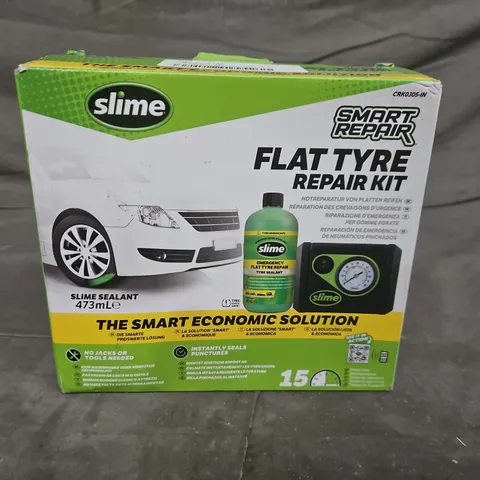 Slime Flat Tyre Repair Kit – Smart Repair, 15-Piece, Boxed