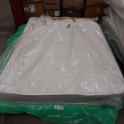 QUALITY BAGGED 4'6" DOUBLE POCKET GELTEX PILLOWTOP MATTRESS