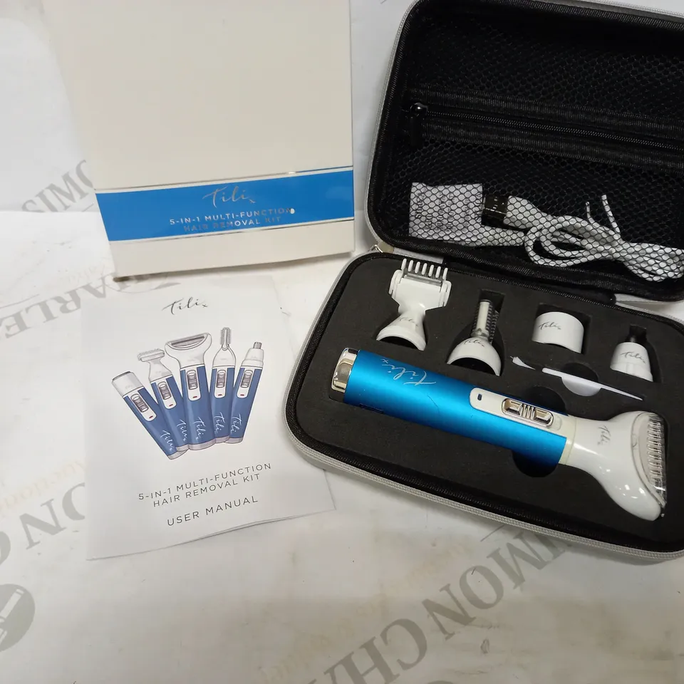 TILI 5 IN 1 MULTI-FUNCTION HAIR REMOVAL KIT