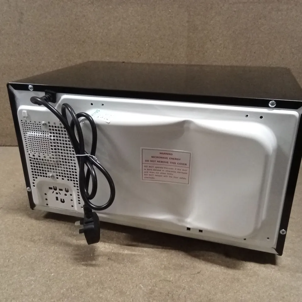 BOXED SHARP RBS232TB 23 LITRE MICROWAVE - BLACK GLASS