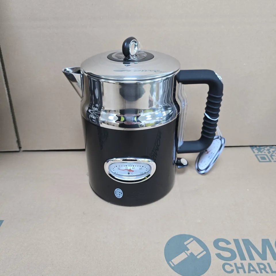 RUSSELL HOBBS RETRO CLASSIC NOIR KETTLE - BOXED 