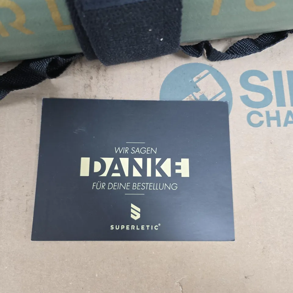 SUPERLETIC GREEN YOGA MAT WITH CARRY STRAP