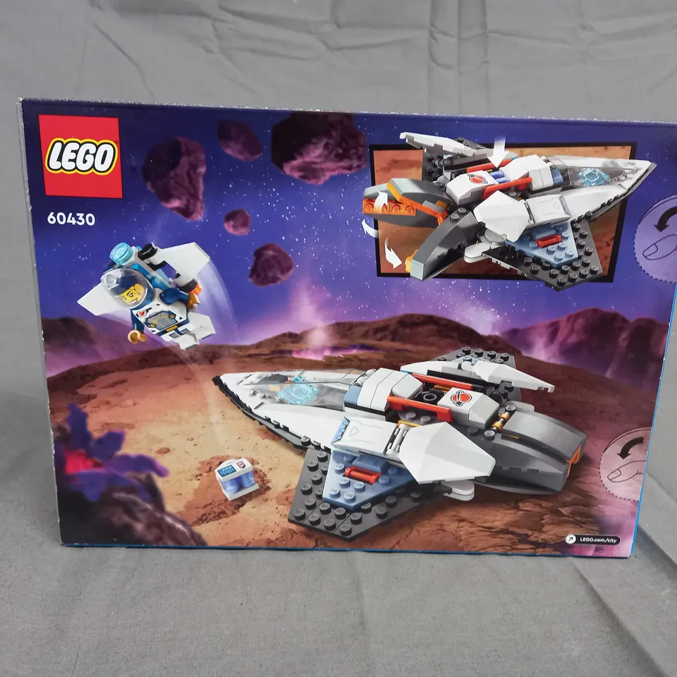 LEGO SPACE CITY INTERSTELLAR SPACESHIP 60430 AGES 6+