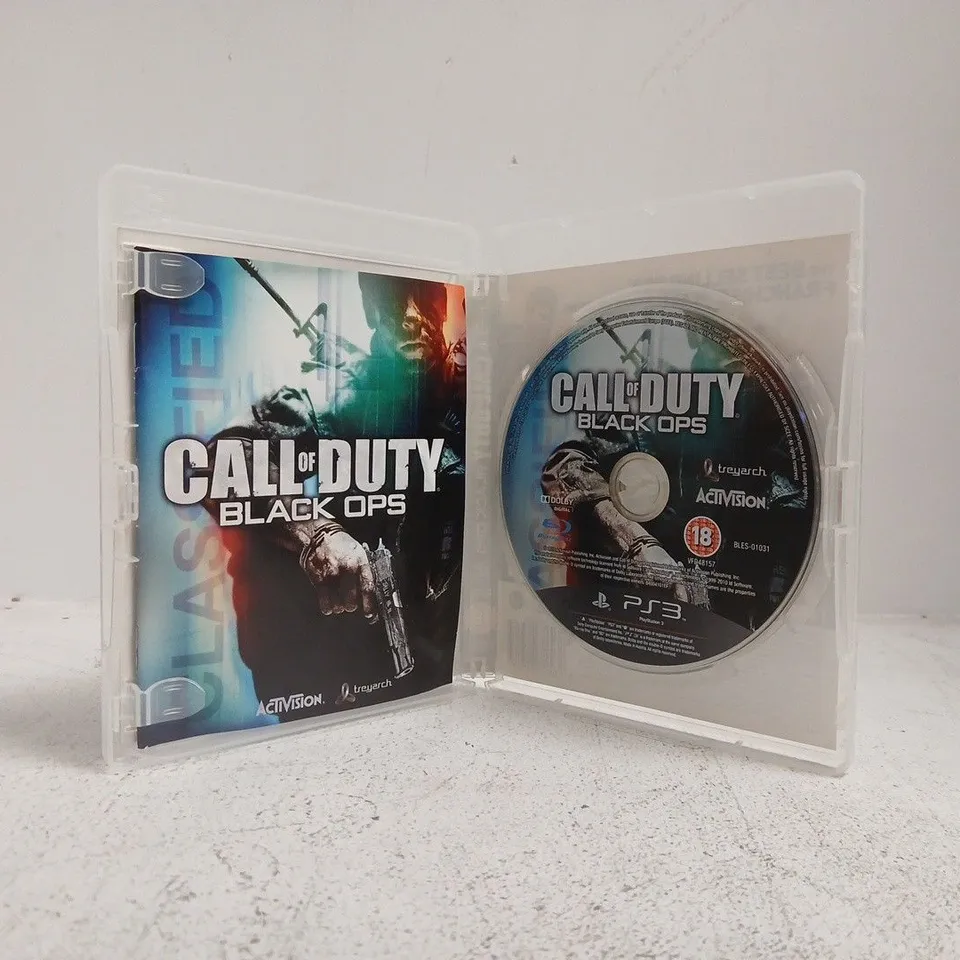 CALL OF DUTY BLACK OPS PLAYSTATION 3 VIDEO GAME