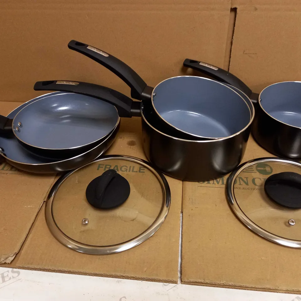 TOWER CERASURE GRAPHITE INDUCTION KITCHEN SET
