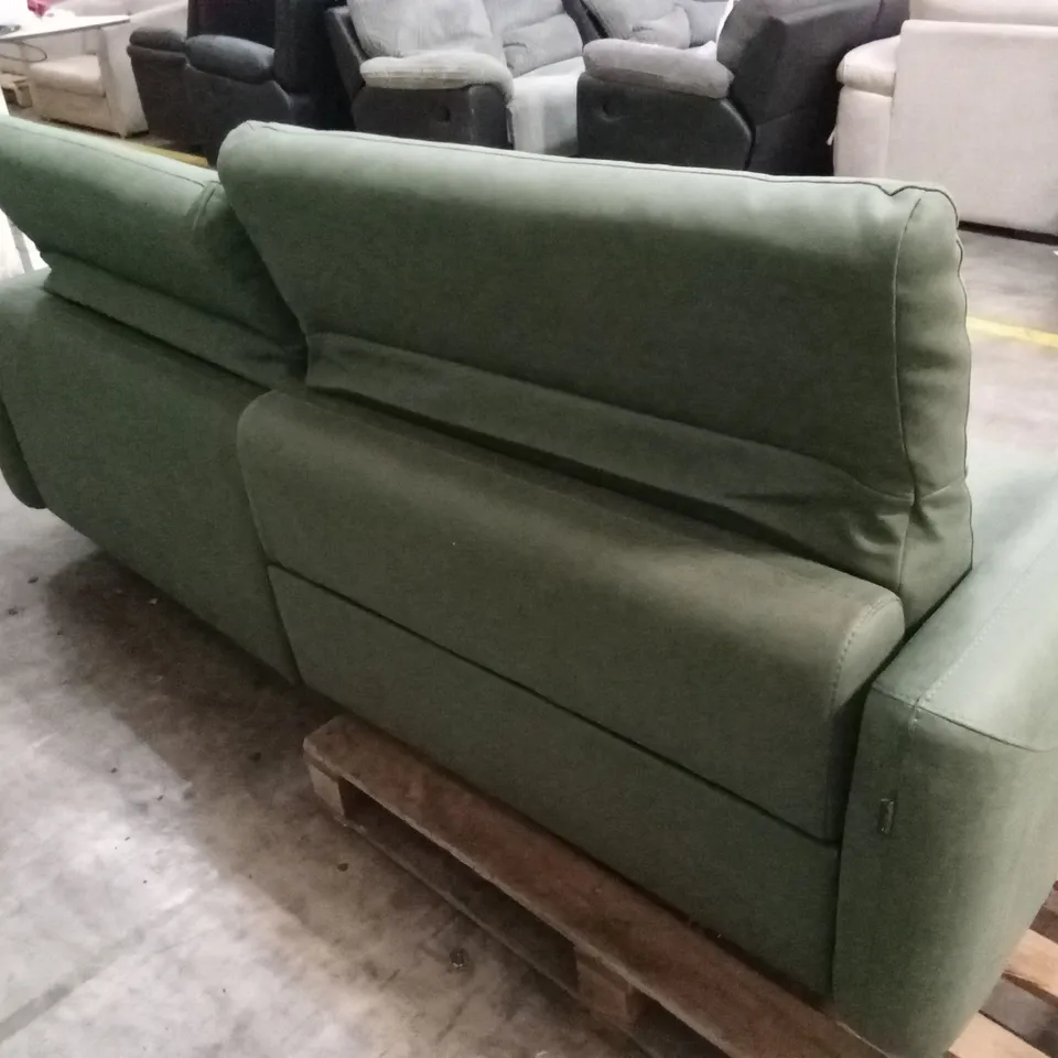 QUALITY DESIGNER ITALIAN MADE DUSK LARGE 3 SEATER PART RECLINER SOFA