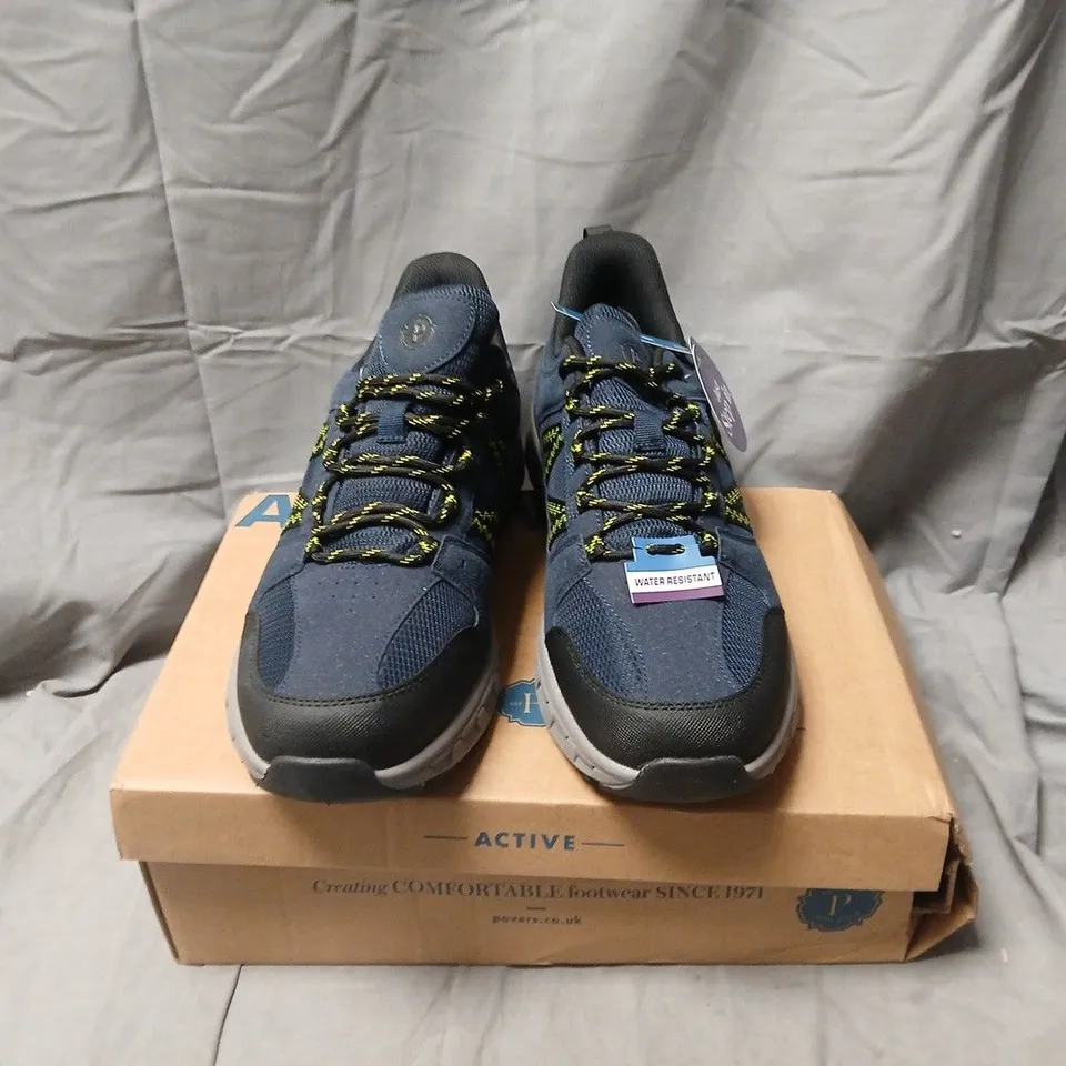 BOXED PAVERS ACTIVE NAVY WALKING SHOES - UK 12