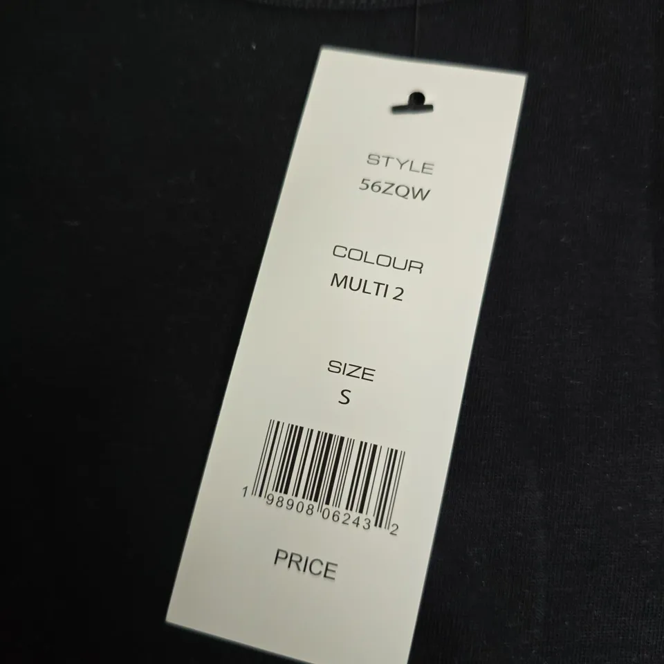 FRENCH CONNECTION MEN'S BLACK T-SHIRT, UK SIZE S
