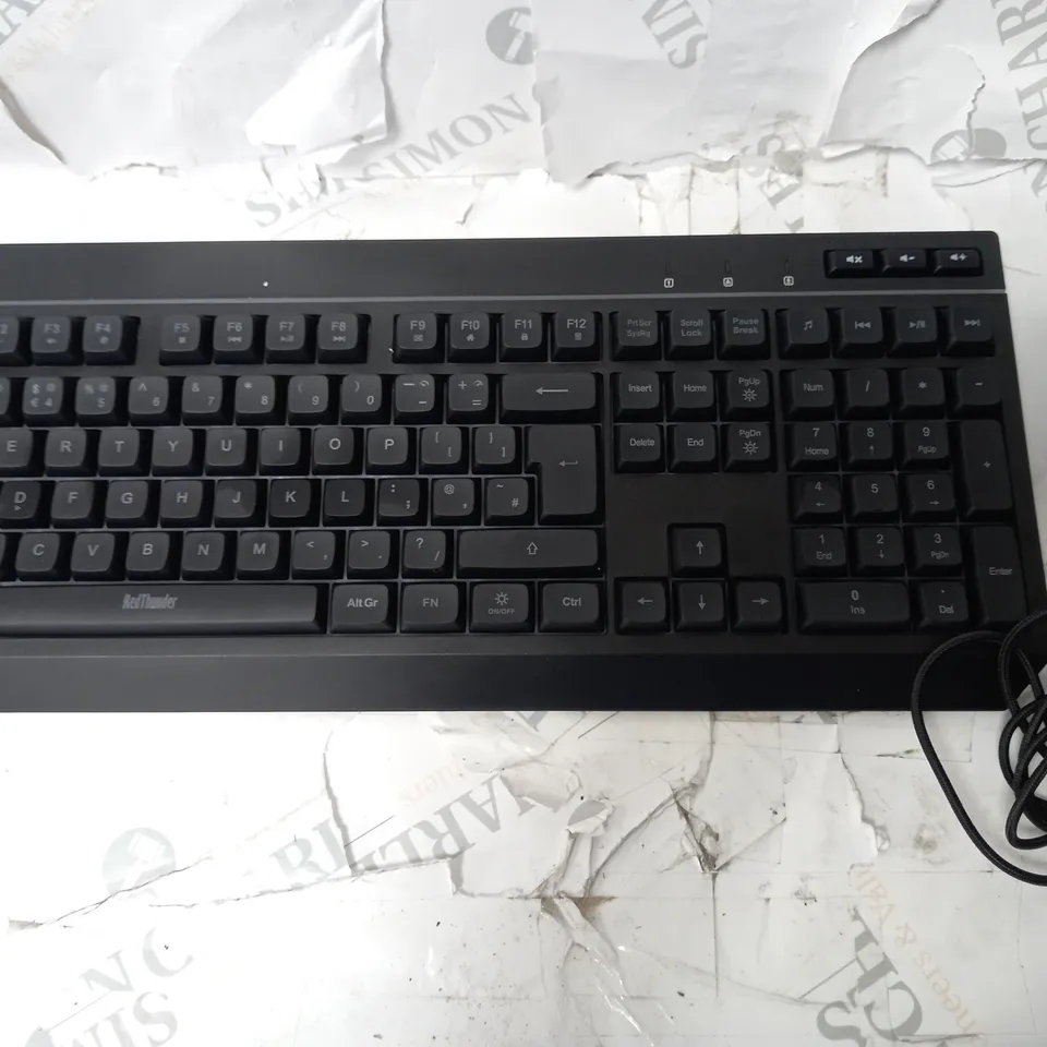BOXED REDTHUNDER WIRELESS KEYBOARD AND MOUSE SET