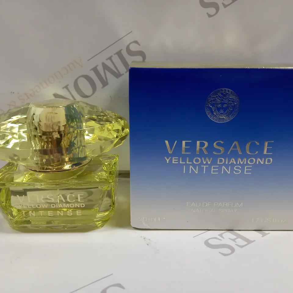 BOXED VERSACE YELLOW DIAMOND INTENSE EAU DE PARFUM 50ML