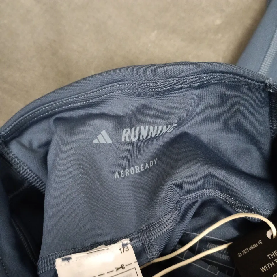 ADIDAS RUNNING AEROREADY LEGGINGS – NAVY, WOMEN'S UK XS