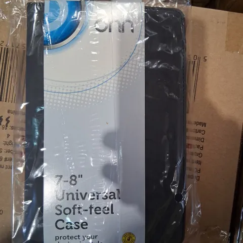 APPROXIMATELY 160 ONN 7-8" UNIVERSAL SOFT FEEL CASES