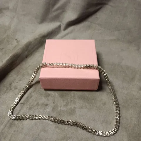 SWAROVSKI CRYSTAL TENNIS BRACELET 