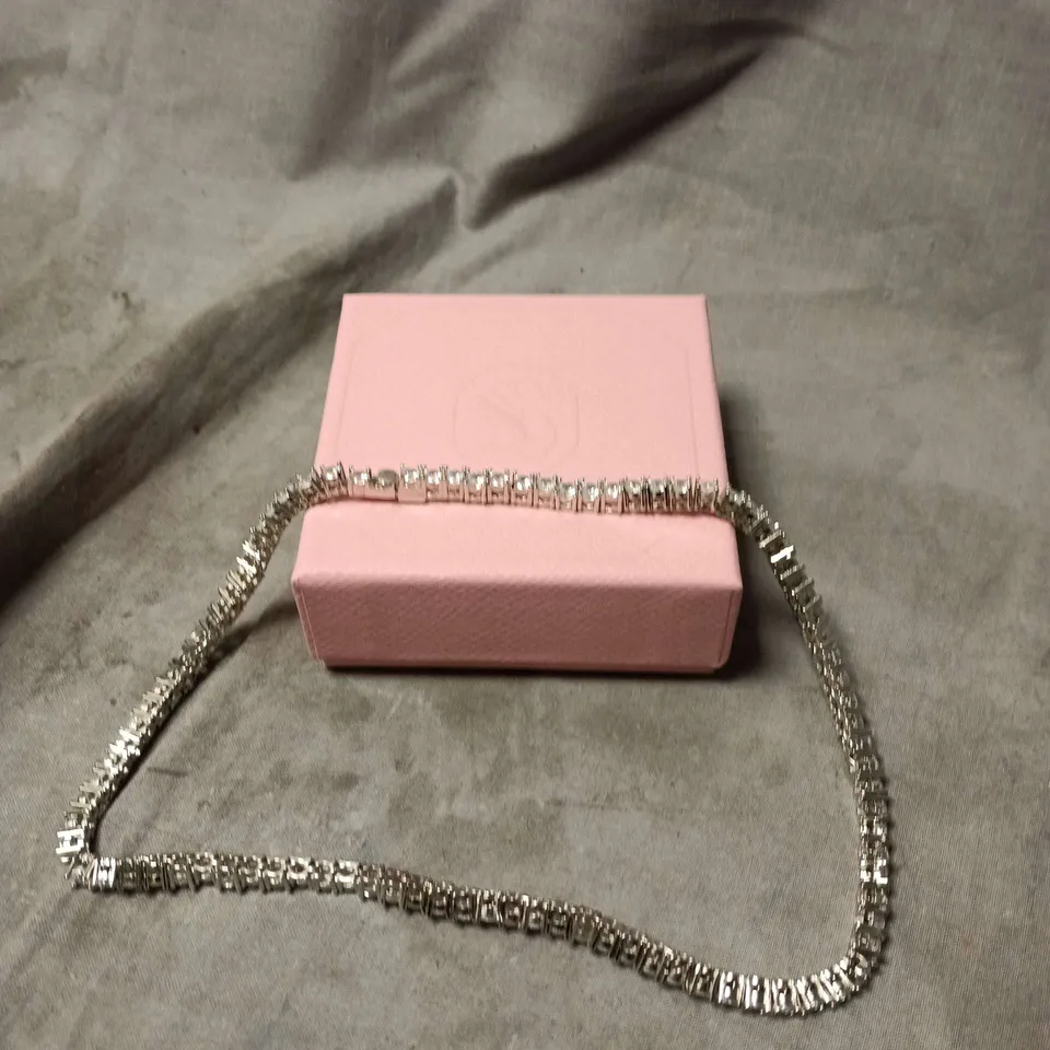 SWAROVSKI CRYSTAL TENNIS BRACELET 