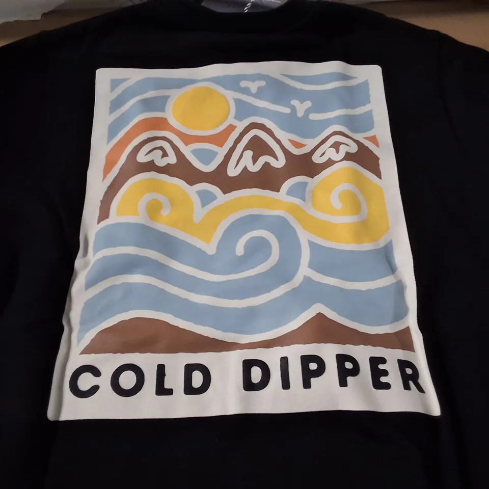BOX CONTAINING APPROXIMATELY 4 BRASS MONKEY LADIES COLD DIPPER SWEATSHIRT – BLACK, UK L
