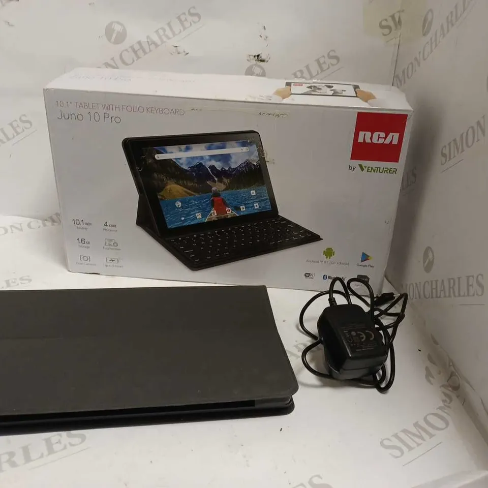 RCA VENTURER JUNO 10" ANDROID PRO TABLET WITH FOLIO KEY BOARD