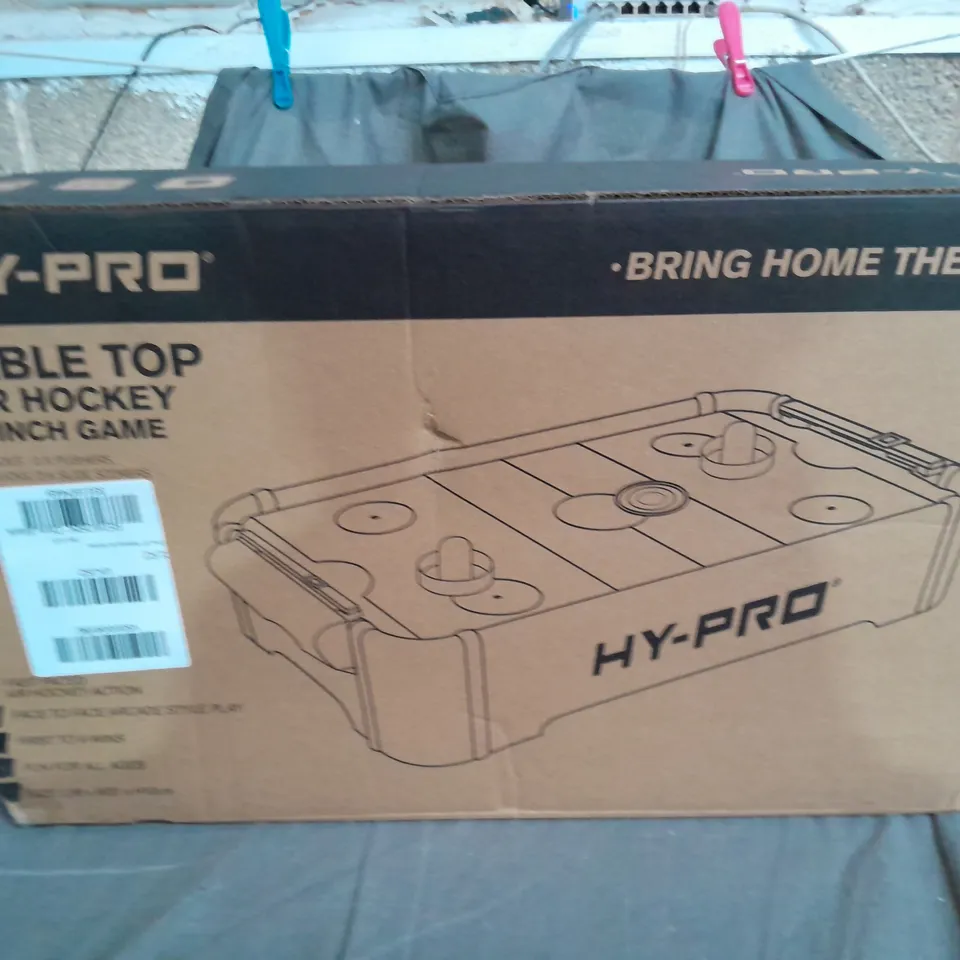 BOXED HY-PRO 20" TABLETOP AIR HOCKEY RRP £24.99